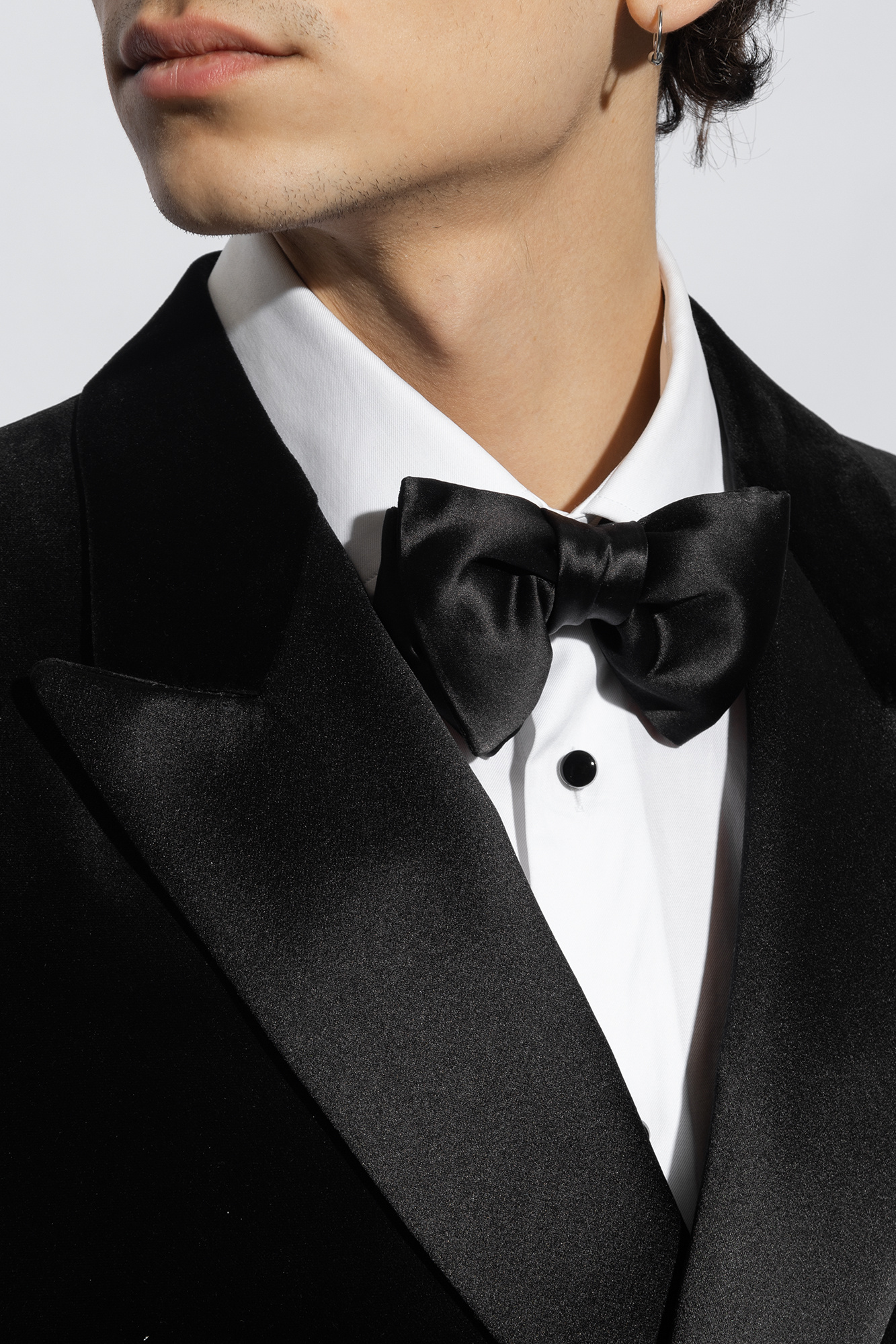 Black Silk bow tie Tom Ford - SchaferandweinerShops CF